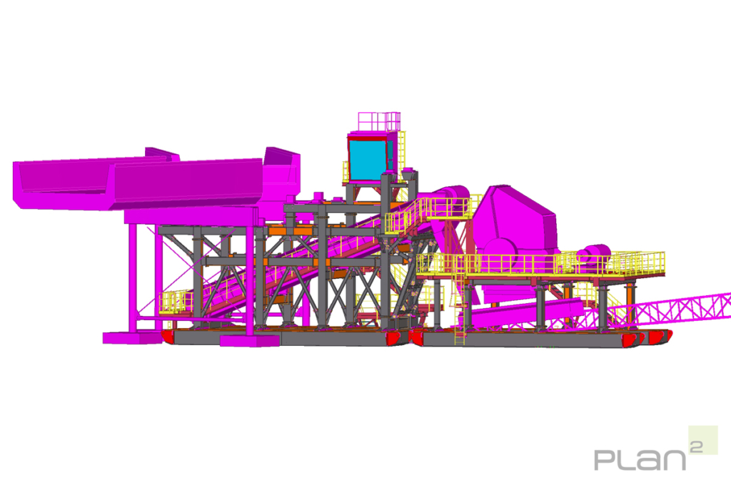 Semimobile Brecheranlage Semimobile Brecheranlage