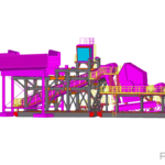 Semimobile Brecheranlage